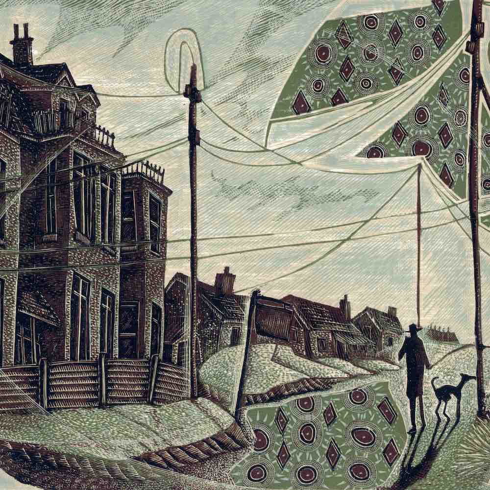 home and place: Where There Was Tea, Now There is Sea, engraving by Neil Bousfield
