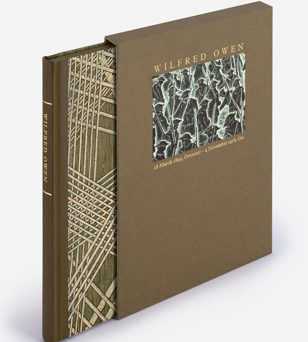 Wilfred Owen Selected Poems, engravings by Neil Bousfield, published by The Folio Society