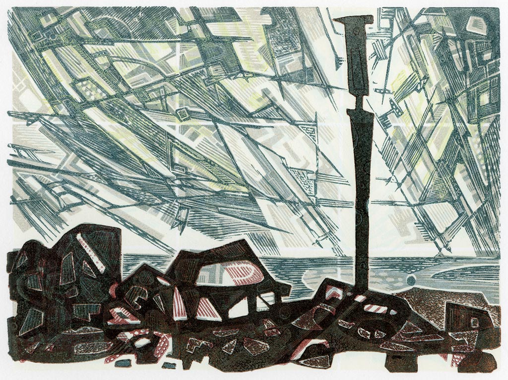 Morning Light (2025) - a wood engraving by Neil Bousfield